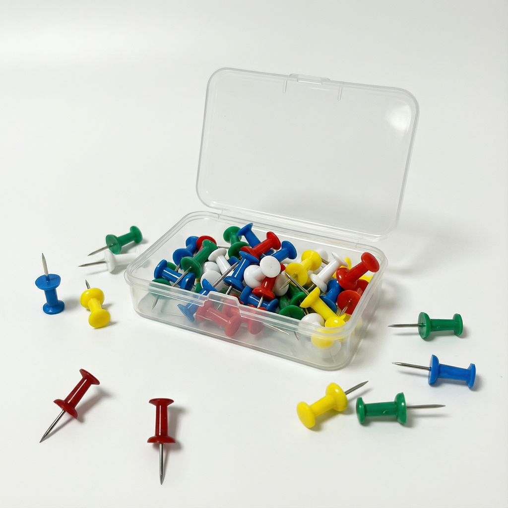 Colorful Push Pins
