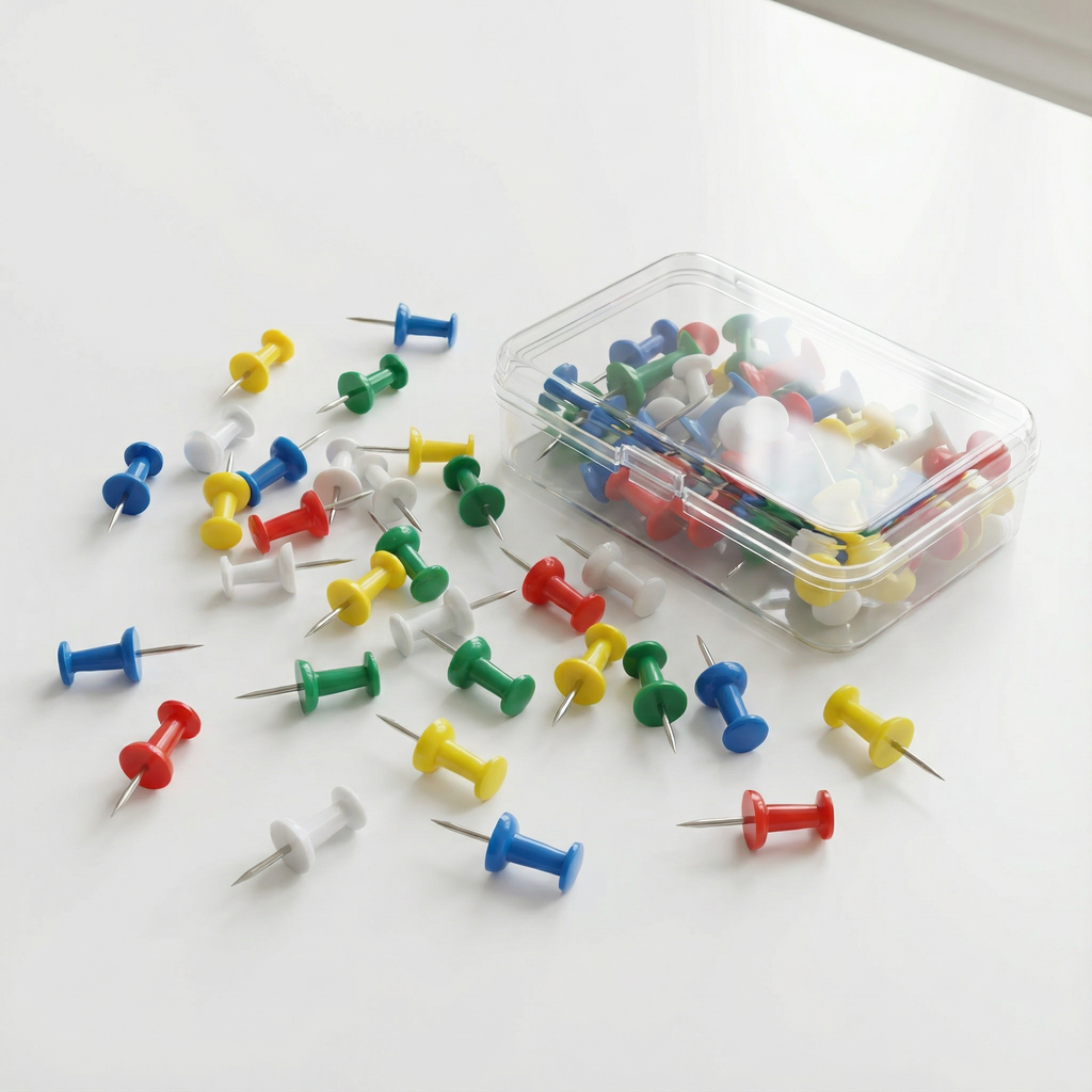 Colorful Push Pins
